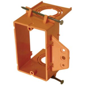 1 Gang Rubberized 15 M in H Frame Orange