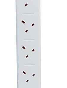 10 Gang 2M Tower Extension White