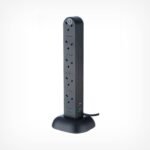 10 Gang Tower Black with Bottom frame