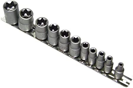 10 Pcs Female Torx Socket Set Tool