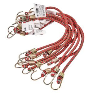 10 pcs mini bungee red
