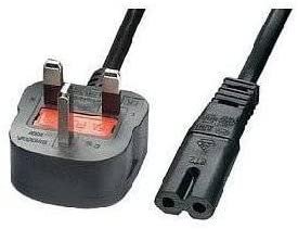 Figure 8 Cable 3 Meter Straight - Black