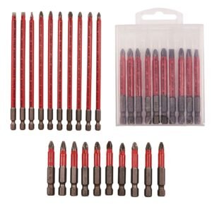 10pc 50mm Non-Slip Bits