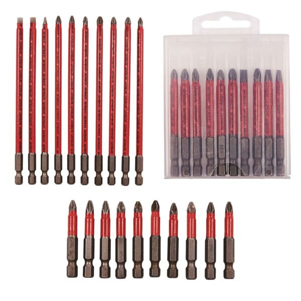 10pc 50mm Non-Slip Bits