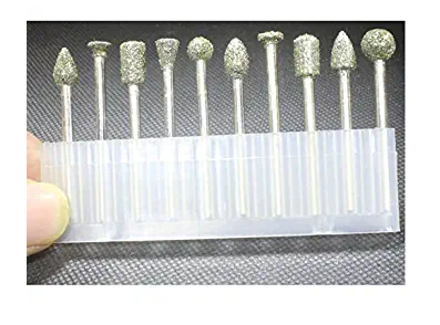 10pcs Diamond Burr Set