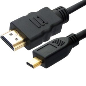 Micro HDMI to HDMI CABLE for HD-TV, HD-DVD, HD-SAT 5m