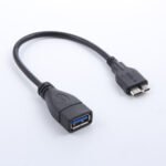Micro USB Host Cable (OTG Cable)-USB 3.0 To Adapter OTG For Samsung Note 3 N9000