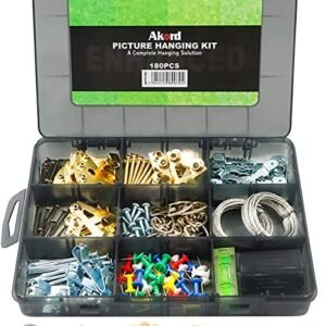 180 pcs Picture Hanging Kit