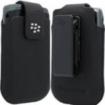 BLACKBERRY LEATHER HOLSTER(HDW-42814-001)