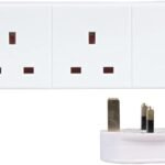 2 Gang 3M Extension white