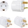 2 Way Adapter 3 Pin to EU 2 Gang