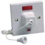 45 Amp Pull Cord Switch Double Pole with Neon