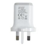 3 Pin white genuine LG plug
