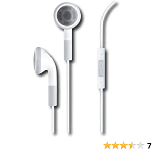 3.5mm Generic earphones  white
