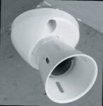 Lamp Fitting Bayonet Batten White Ceiling Lampholder, BC, B22 Light Bulb Socket