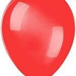 Mr.Gadget's Solutions 12'' Pearlised Latex Flame Red Balloons, Helium Latex Balloons For Party Decorations Pack of 50