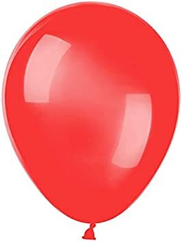 Mr.Gadget's Solutions 12'' Pearlised Latex Flame Red Balloons, Helium Latex Balloons For Party Decorations Pack of 50