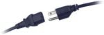 Schuko/Shuko Style EU/European (2-Pin) to UK (3-Pin) AC Mains Power Adaptor Converter Travel Plug - White by Pro-Elec