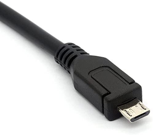 Micro USB Male to 3.5mm Female AUX Audio Cable Cord for Headset Adapter Active Clip Mic Microphone