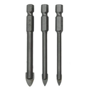 3Pc Hex Tile & Glass Drill Bit Set