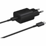 3amp Original samsung Fast Plug 2 pin Black