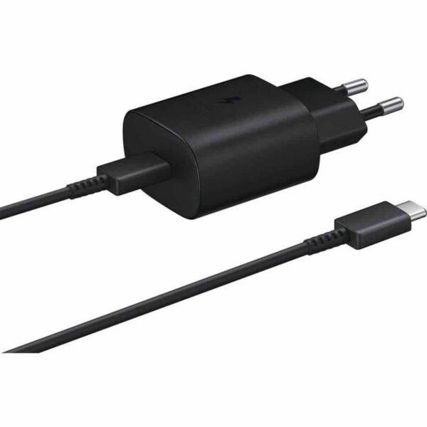 3amp Original samsung Fast Plug 2 pin Black