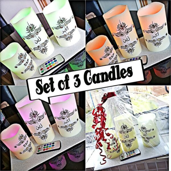 Islamic Candles for Ramdan