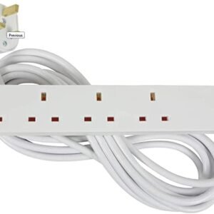 4 Gang 1M White