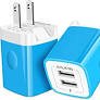 4 Gang 2 USB Square Block Shaped