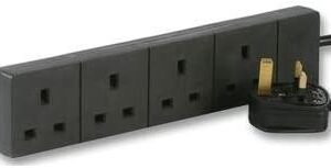 4 Gang 2M Black