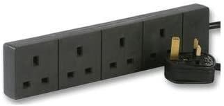 4 Gang 2M Black