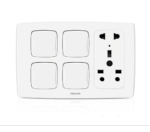 4 Gang Light Switch Socket