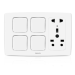 4 Gang Light Switch Socket