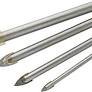 4 Pcs Glass and Mirror Drill Set