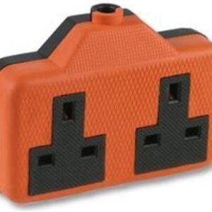 CPC 2 Socket Extension, Orange, Rubber