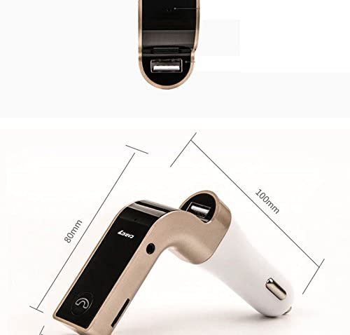 Classy G7 4in1 Bluetooth Car Kit Handsfree FM Transmitter Radio MP3 Player USB Car Charger & AUX