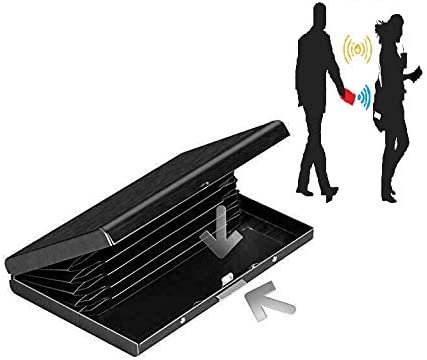 RFID Blocking Aluminium Protector Metal Wallet Credit / Debit Card Holder Slim Design