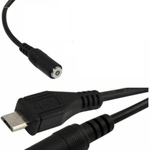 5Pin Male Micro to 3.5mm Female AUX Audio Jack Headphone Connect Phone Cable adapter
