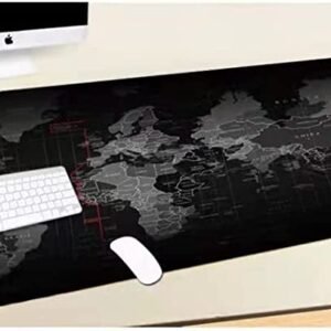 Mr.Gadget's Solutions World Map Speed Gaming Mouse Pad Mouse Mat - 800 x 300 x 2mm - XL Mousepad - Table Mat Large Size - Improved Precision And Speed