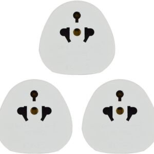 3X UK Visitor Adaptor - (Pack of 3)