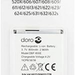 Doro Lithium-Ion Battery for 409/410/605/610/612