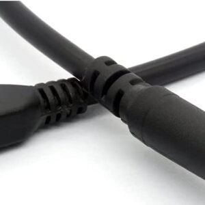Micro USB Male to 3.5mm Female AUX Audio Cable Cord for Headset Adapter Active Clip Mic Microphone
