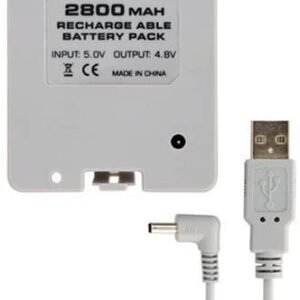 Battery Pack For Wii Fit Balance Board Charger 2800mAh