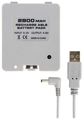 Battery Pack For Wii Fit Balance Board Charger 2800mAh