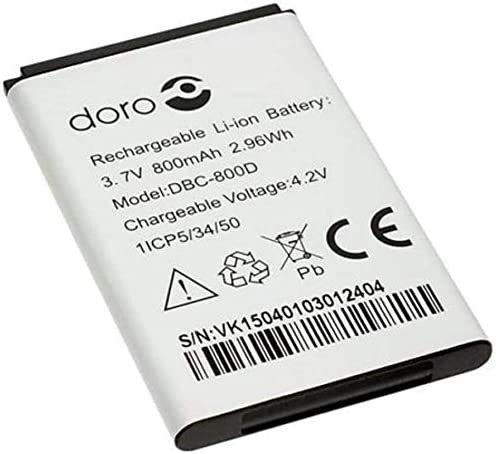 DORO DBC-800D BATTERY FOR PHONE EASY 500, 506, 508, 509, 510, 515 800mAh