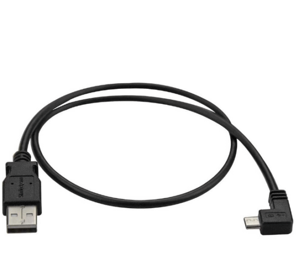 Right Angled Microusb 50cm