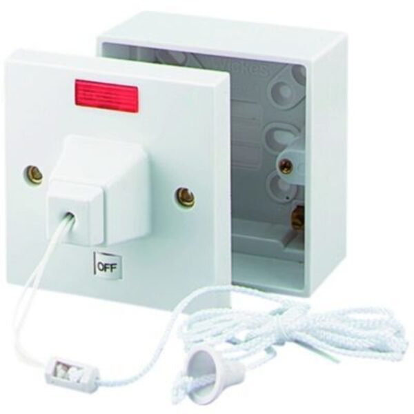 45Amp shower pull switch