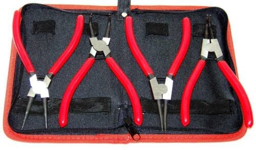 4pcs 7" Circlip Plier Set