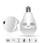 Camera Light Bulb 360 Degree Panoramic 3D Camera