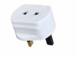 Bulk Hardware BH03492 1amp Shaver Adaptor to British Standard - Merriway Branded
